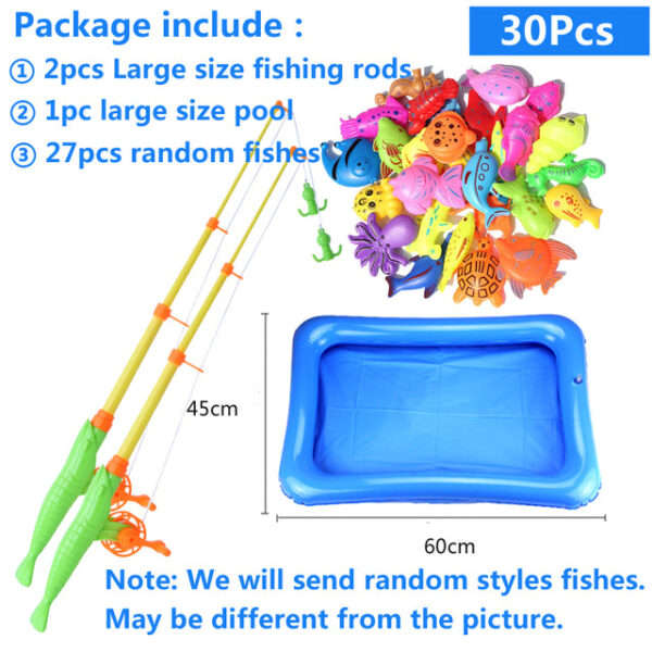 Baby fishing toy set