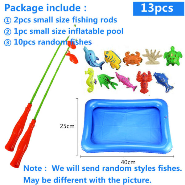 Baby fishing toy set