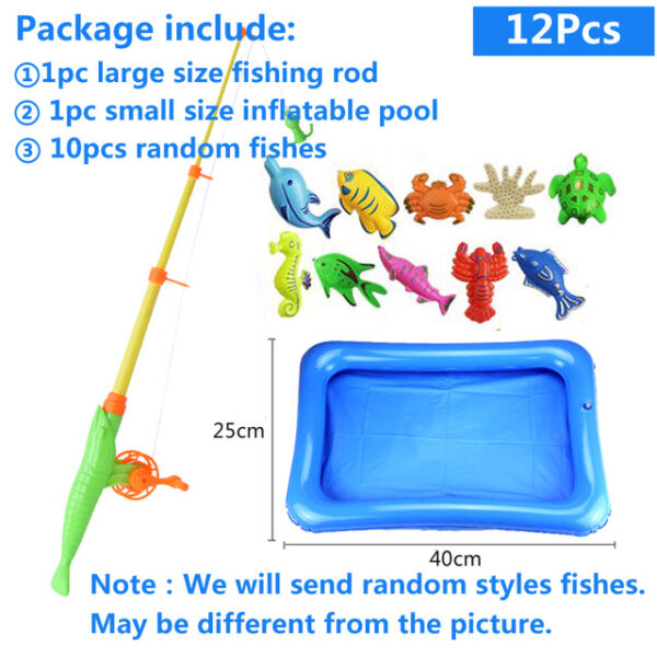 Baby fishing toy set