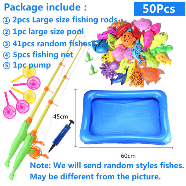 Baby fishing toy set