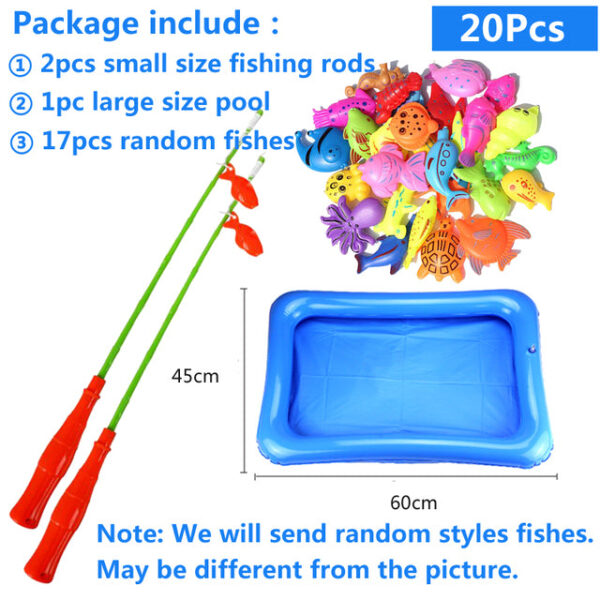 Baby fishing toy set