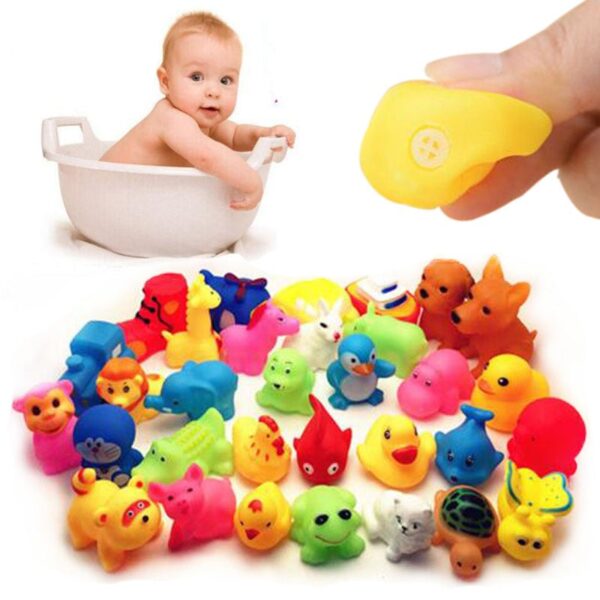 13 Pcs Cute Animals Bath Toys