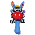 Cartoon Animal Baby Plush Rattle Hand Bell Newborn