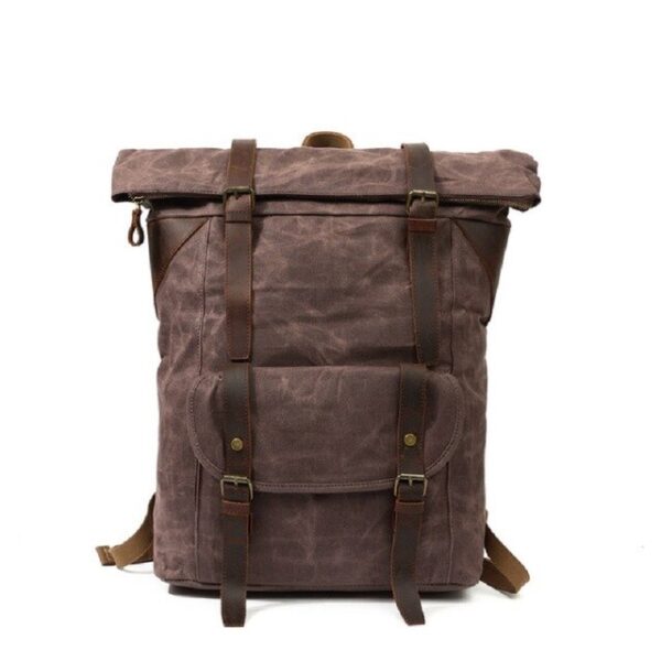 Leather Retro Backpack